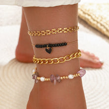 Load image into Gallery viewer, Bohemia Chain Ankle Bracelet Foot Jewelry Boho Starfish key butterfly Charm Anklet Set For Women Accessories - AwakenYourYoniverse AwakenYourYoniverse 36 AwakenYourYoniverse
