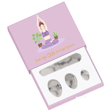 Load image into Gallery viewer, Natural Undrilled Crystal Yoni Eggs and Wand Set

