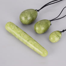 Load image into Gallery viewer, Natural Drilled Crystal Yoni Eggs And Wand Set
