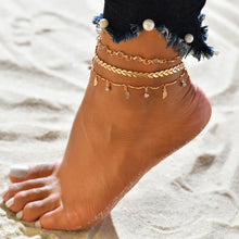 Load image into Gallery viewer, Bohemia Chain Ankle Bracelet Foot Jewelry Boho Starfish key butterfly Charm Anklet Set For Women Accessories - AwakenYourYoniverse AwakenYourYoniverse 12 AwakenYourYoniverse
