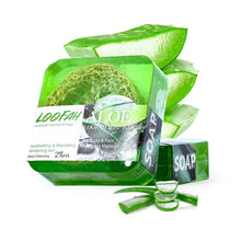 Load image into Gallery viewer, Natural Organic Loofah Soap
