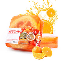 Load image into Gallery viewer, Handmade Loofah Soap - AwakenYourYoniverse AwakenYourYoniverse Luffa kojic acid AwakenYourYoniverse Natural Cleansing Soaps
