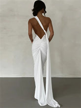 Load image into Gallery viewer, Elegant Concise Maxi Dresses Evening Party Attire

